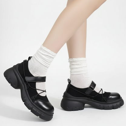 Platform Mary Jane Sneakers