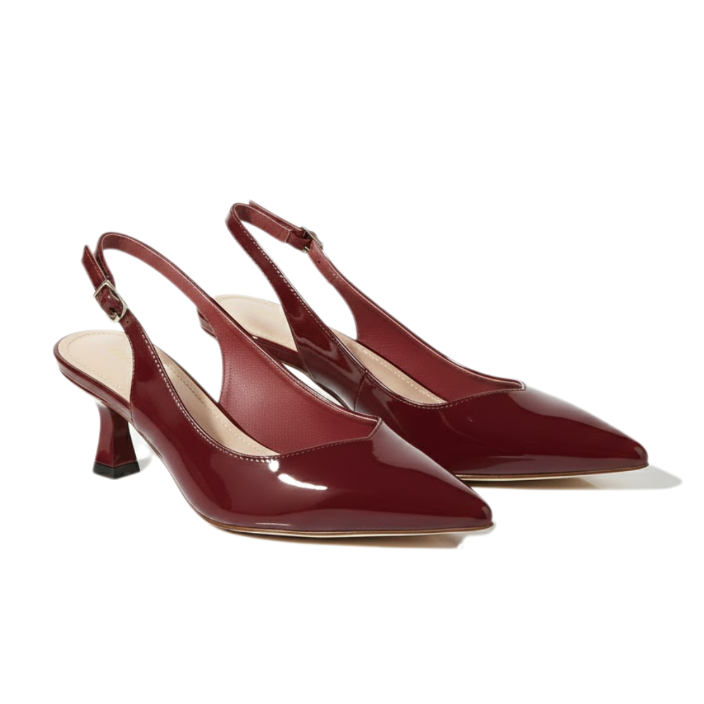 Sleek Slingback Heel