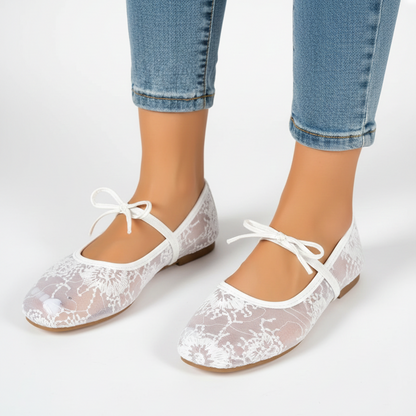 Lace Mary Janes