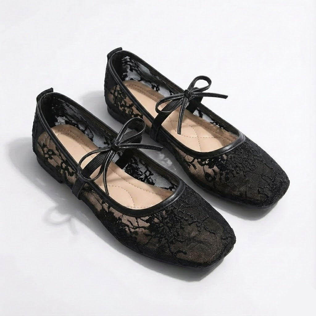 Lace Mary Janes