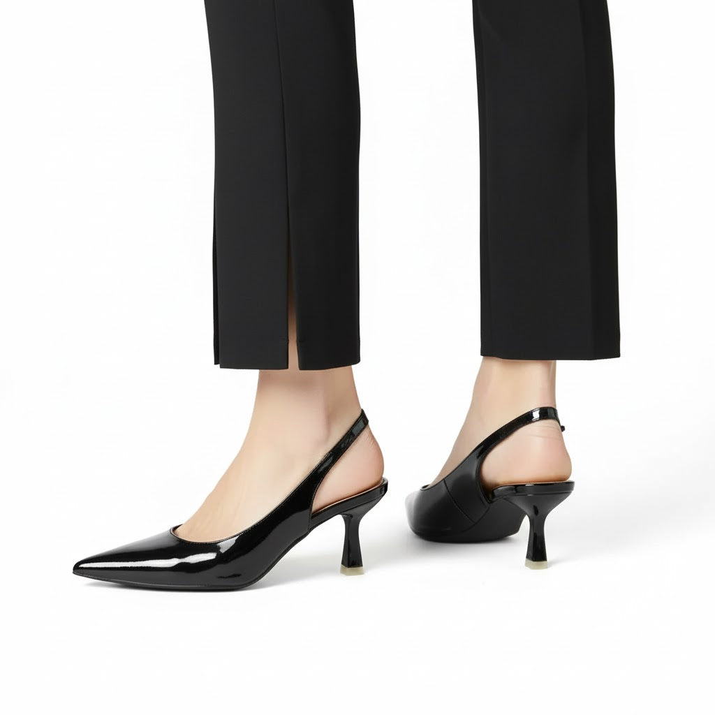 Sleek Slingback Heel